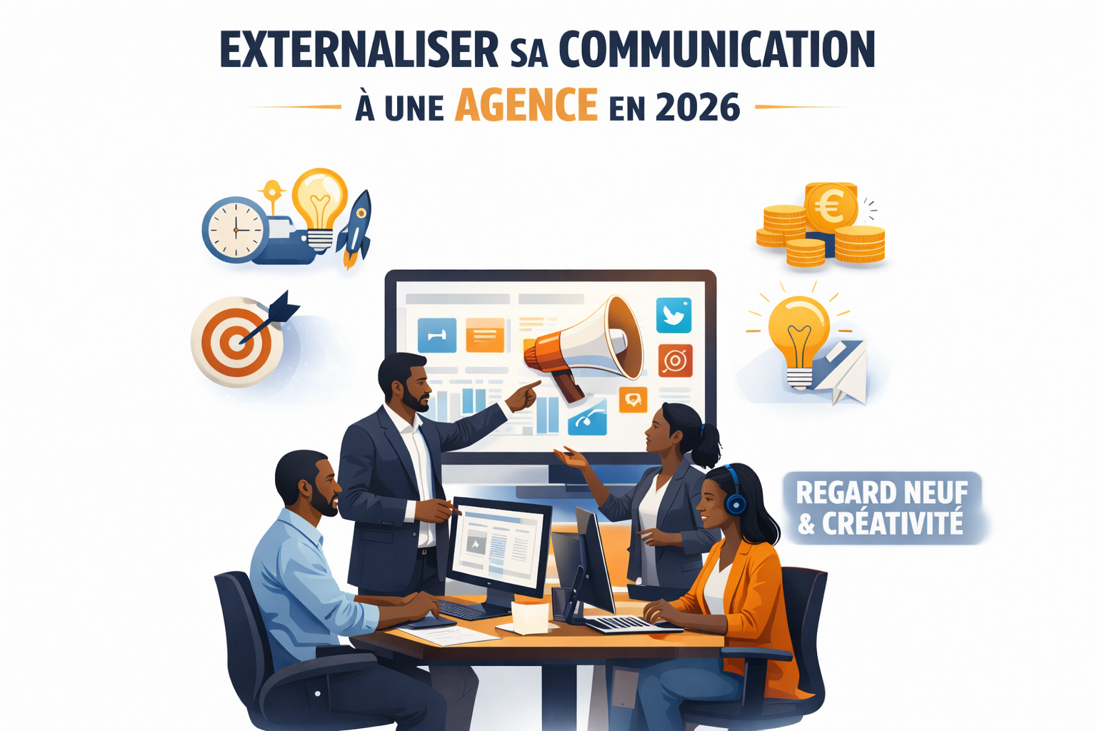 Pourquoi externaliser sa communication à une agence est la solution idéale pour votre entreprise en 2026