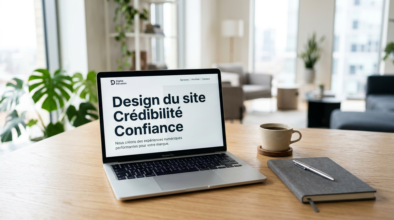 Le design de votre site web influence la crédibilité de votre entreprise