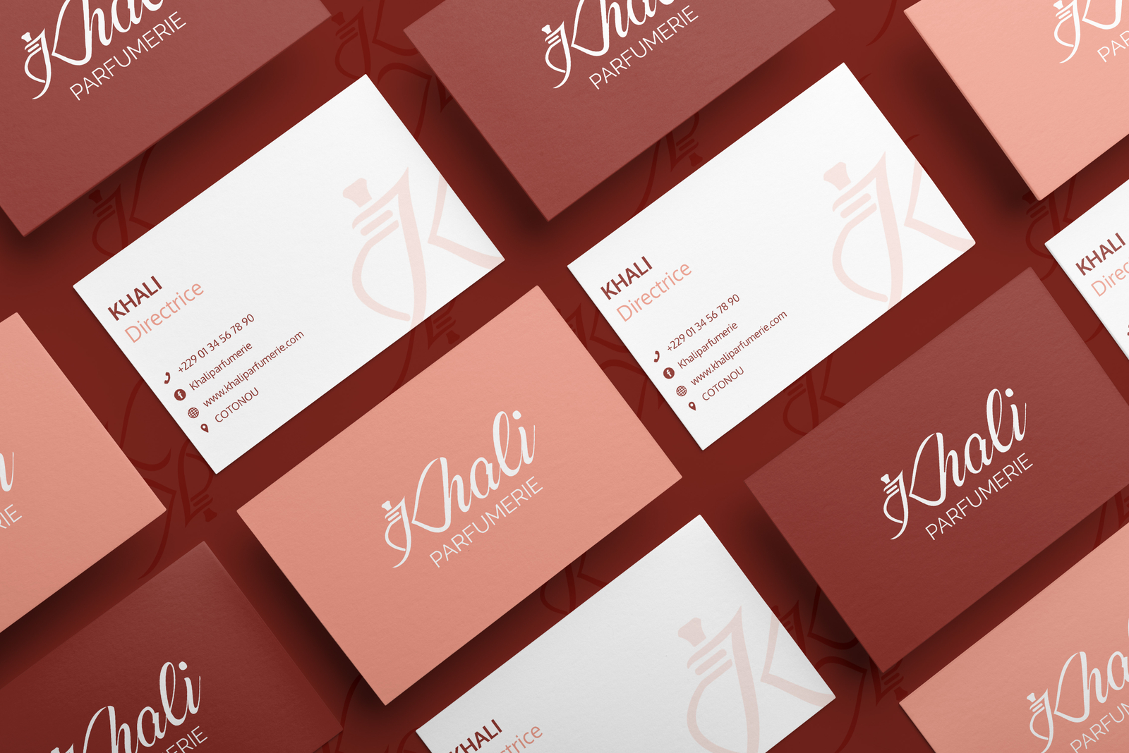 Khali Parfumerie - Cartes de visite